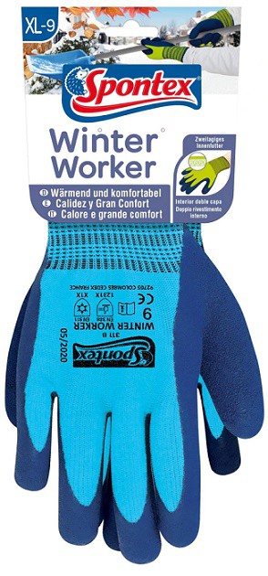 Pracovní rukavice zimní vel XL/9 | Úklidové a ochranné pomůcky - Rukavice, zástěry a čepice